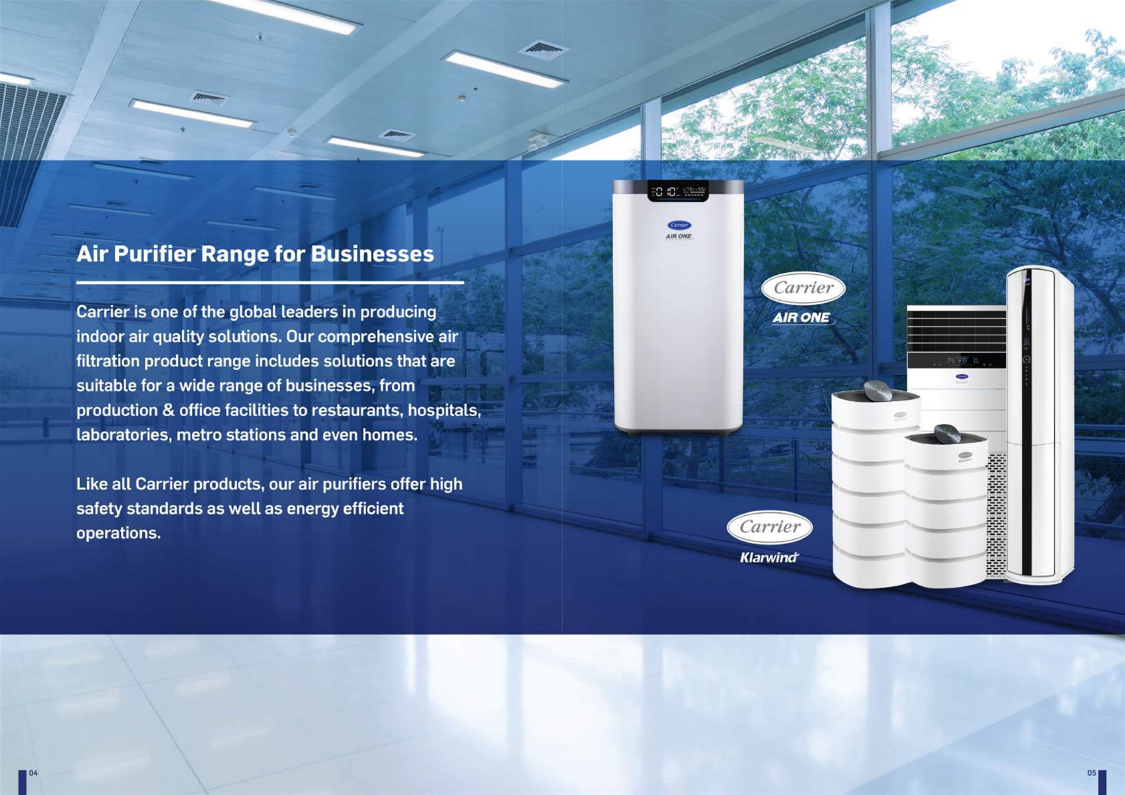 Máy lọc không khí Carrier - CARR A